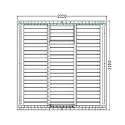 Kaski 220 dimensiuni